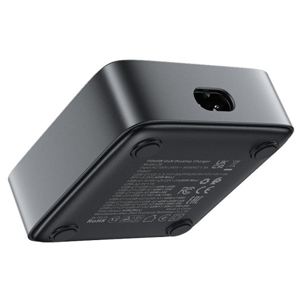 Acefast Z6 Desktop Power Station Z6 PD65W GaN - Black - Image 5