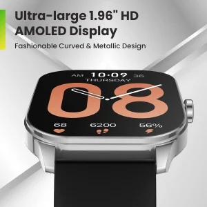 Amazfit Pop 3s Smart Watch - Black  - OP - Image 3