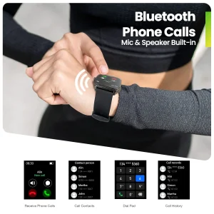 Amazfit Pop 3s Smart Watch - Black  - OP - Image 2