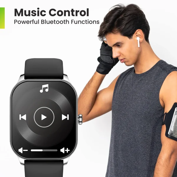 Amazfit Pop 3s Smart Watch - Black  - OP - Image 6