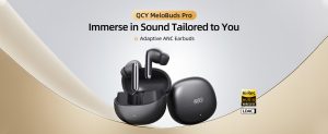 QCY MeloBuds Pro ANC Earbuds - Black - GC - Image 4