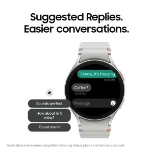 Samsung Watch 7 40mm Smart Watch - Cream - OP - Image 5