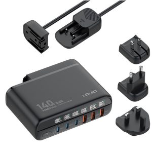 Ldnio A6140C GaN Super Fast Desktop Charger 140w Best Price in Pakistan
