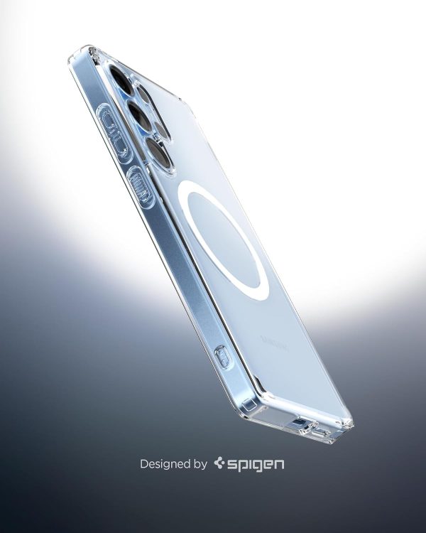 Samsung Galaxy S25 Ultra Case Ultra Hybrid Magfit By Spigen - ACS08956 - White - Image 6