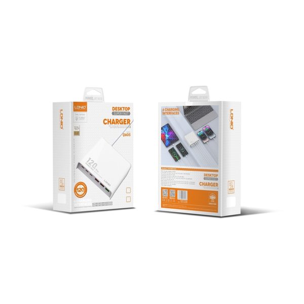 Ldnio Q605 120W Multi-ports Desktop Best Price in Pakistan