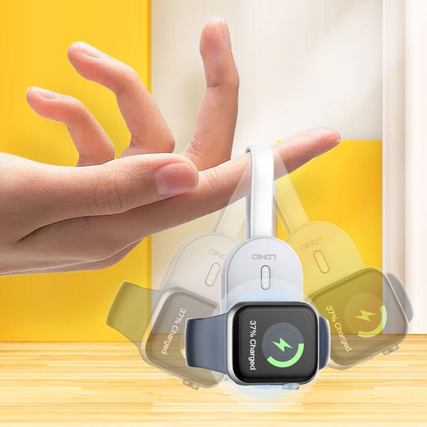 Ldnio Aw005 1200mah 2.5w Wireless Charger for Apple Watches - White - XB - Image 7