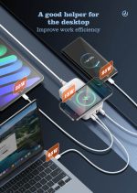 Ldnio Q4010 140W Multiport Desktop Charging Wireless Charger - White - XB - Image 3