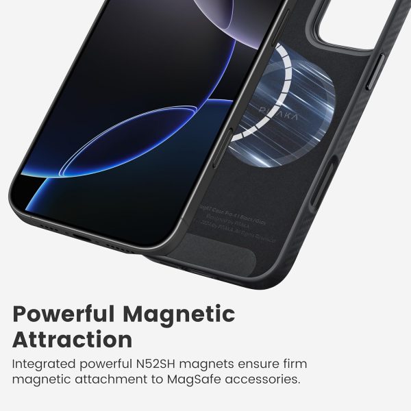 iPhone 16 Pro Max Pitaka Military-Grade Protective Case - Black/Grey - Image 3