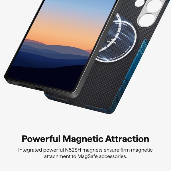 Samsung Galaxy S25 Ultra Pitaka Tactile Woven Case - Moonrise - GC - Image 4