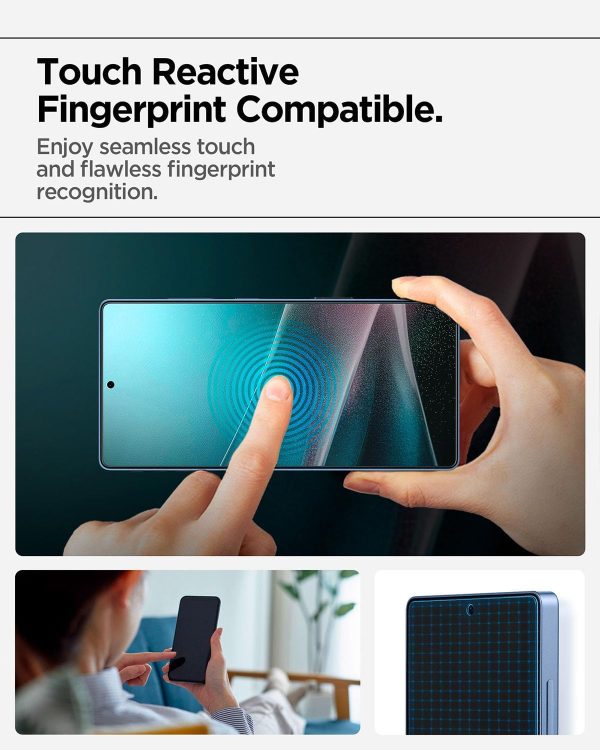 Samsung Galaxy S25 Ultra Elite Shield HD EZ Fit Flexible Film - AFL09083 - 1 Pack - Clear - Image 4