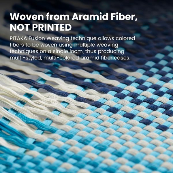 Samsung Galaxy S25 Ultra Pitaka Tactile Woven Case - Moonrise - GC - Image 7