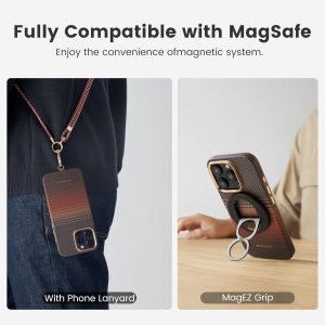 iPhone 16 Pro Max Pitaka Military-Grade Protective Case - Sunset - Image 2