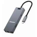 Amaze A326 Alloy Series 6 in 1 Multiport Hub - BIS