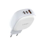 Ldnio Q3611 67W Dual Port PD & QC Fast Charger C to C Cable - White - XB