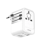 Ldnio Z6 65W GaN Travel Adapter - White - XB