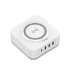 Ldnio AW004 Desktop Wireless Charging Station - White - XB