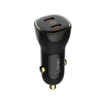 Ldnio C104 60W Dual PD Super Fast Car charger With C to C Cable - Black - XB