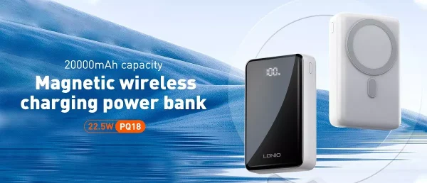 Ldnio PQ18 20000mAh Magnetic Wireless Power Bank - XB - Image 6