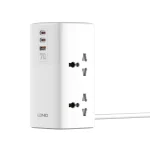 Ldnio SC4383 70W Multifunctional Universal Desktop Power Adapter EU Plug - White - XB