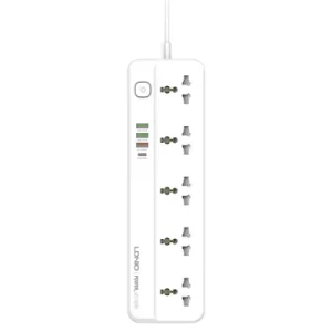 Ldnio SC5415 5 AC Outlets Universal Power Strip Best Price in Pakistan