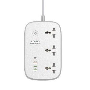 Ldnio SCW3451 3 AC Outlets Wi-Fi Smart Power Strip Best Price in Pakistan