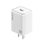 Ldnio A1508C 30W PD Fast Charger US With C to L Cable - White - XB