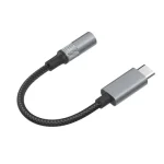 Ldnio LSY80C Type-C to 3.5mm Audio Adapter Cable - Grey - XB