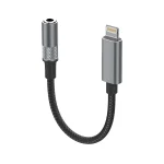 Ldnio LSY80i Lightning to 3.5mm Audio Adapter Cable - Grey - XB