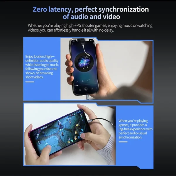 Ldnio LSY80C Type-C to 3.5mm Audio Adapter Cable - Grey - XB - Image 3