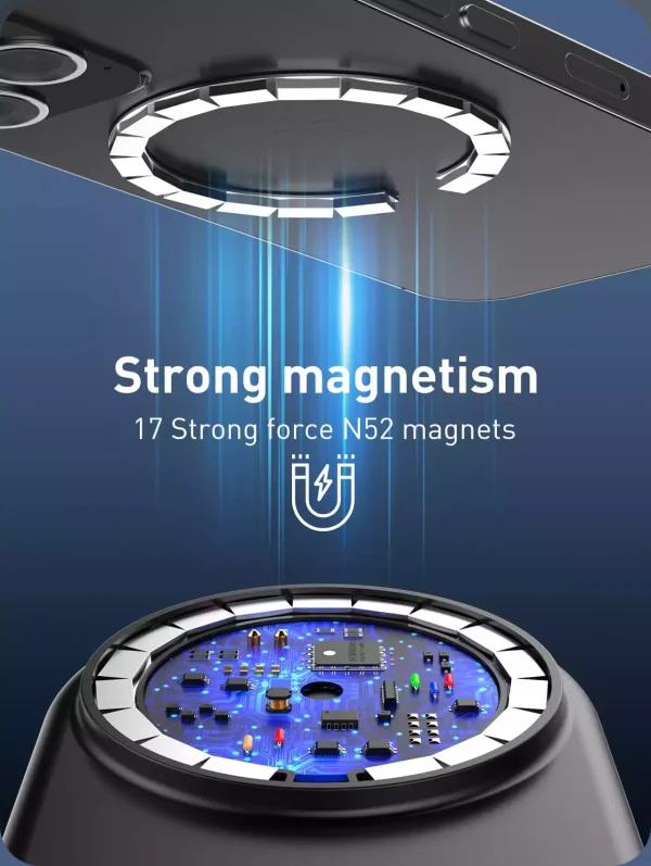 Ldnio WL02 5 IN 1 Desktop Wireless Charging Station - Black - XB - Image 3