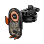 Ldnio MA30-1 15W Wireless Car Charger Phone Holder Fast Wireless Charging Stand - Black - XB