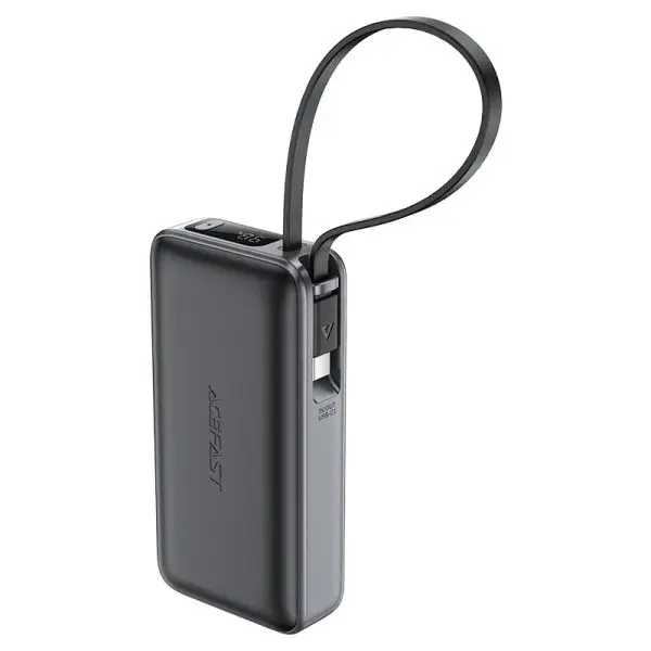 acefast m7 pd30w power bank 10000mah with cable