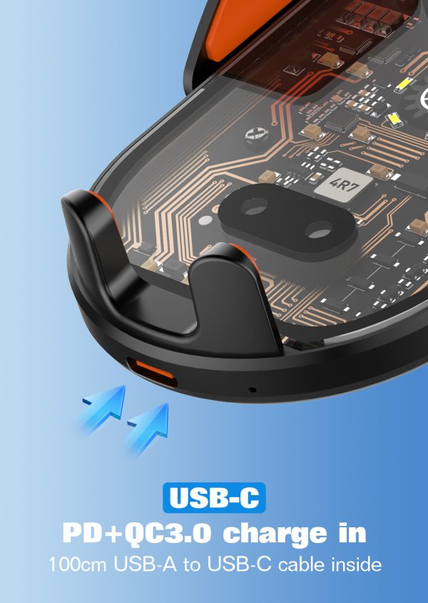 Ldnio MA30-1 15W Wireless Car Charger Phone Holder Fast Wireless Charging Stand - Black - XB - Image 3