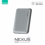 Amaze A235 NEXUS SMART 10000 mAh Power Bank 22.5 W - Silver - BIS