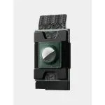 Villantto Aluminum Smart Wallet Pro With Airtag Band - Green Ore