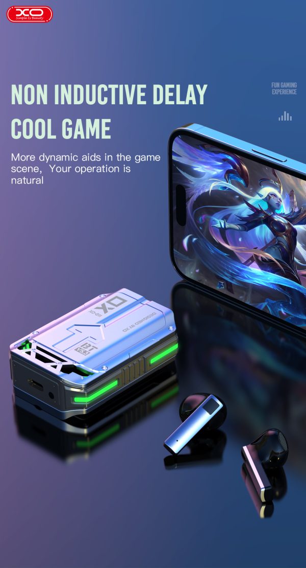 XO G11 Sword Rain Gaming Earbuds - Black - GC - Image 6