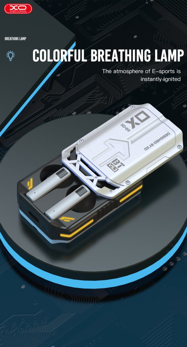 XO G11 Sword Rain Gaming Earbuds - Black - GC - Image 2