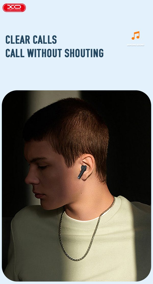 XO X20 Square Ring TWS Bluetooth Earbuds - Black - GC - Image 5
