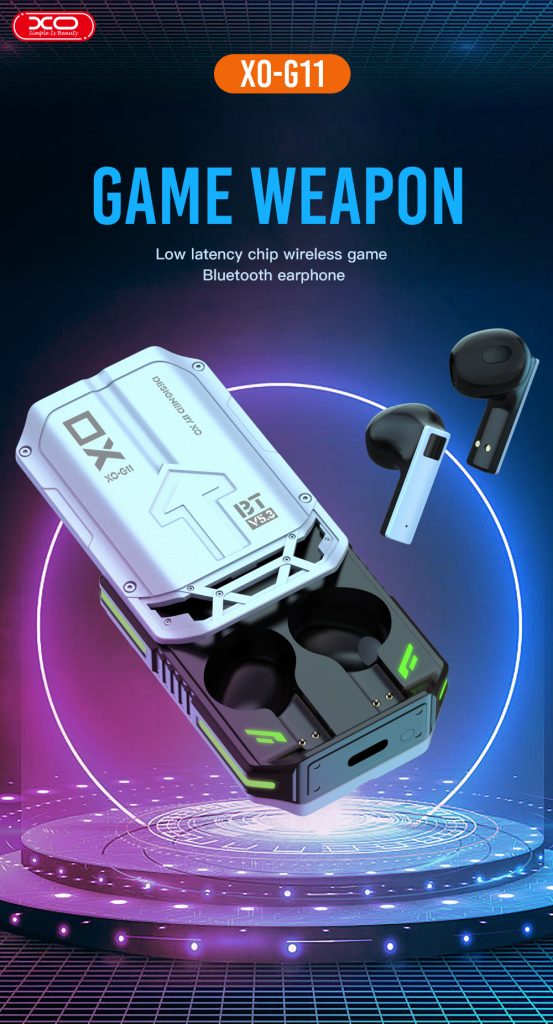 XO G11 Sword Rain Gaming Earbuds - Black - GC - Image 8