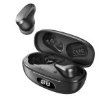 XO X19 Ark Digital Display Earbuds - Black - GC
