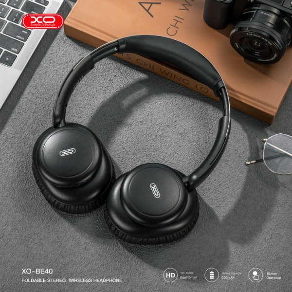 9e0ec81a43b37b779ac172b1b3baea8c XO BE40 Magic God Bluetooth Headphones - Black - GC - Image 4