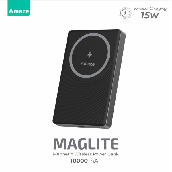 Amaze A245 Maglite Wireless charger Power Bank 10000mAh 20W Best Price in Pakistan