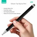 Amaze A255 Twin Tip Universal Stylus Pen - Black - BIS