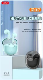 XO X17 Space Warehouse Bluetooth Earbuds - Black - GC - Image 7