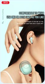 XO X17 Space Warehouse Bluetooth Earbuds - Black - GC - Image 3