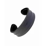 Waji's The Grit - Kara Style Leather Bracelet / Leather Cuff - Powdered Blue - AMT-PBLUE-CUFF