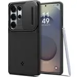 Samsung Galaxy S25 Ultra Optik Armor Case By Spigen - ACS08969 - Black