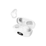 XO X19 Ark Digital Display Earbuds - White - GC