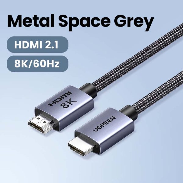 UGREEN HDMI 2.1 Digital High-Definition Cable 25910 - 2M - Black - BIS - Image 2