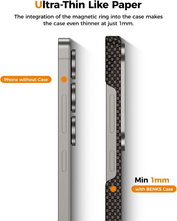 Samsung S25 Ultra Benks Prestige ArmorAir Magnetic Case - 6948005910884 - A - Image 7